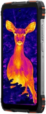 Смартфон Blackview Rock 3 8GB/256GB Черный/оранжевый